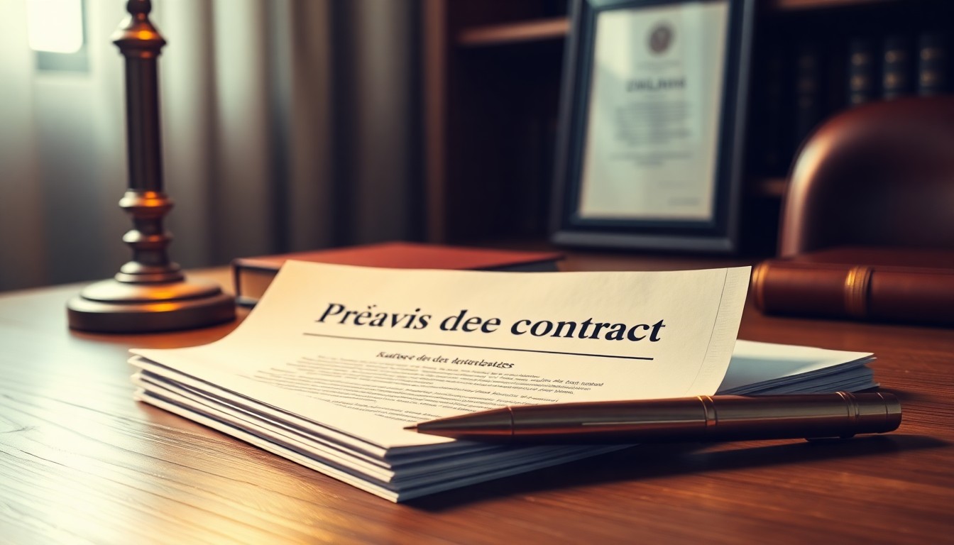 Préavis de rupture de contrat : obligations et conséquences légales